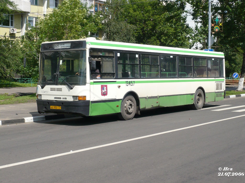 Москва, Ikarus 415.33 № 13457