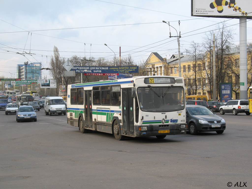 Воронежская область, Renault PR100.2 № АН 691 36