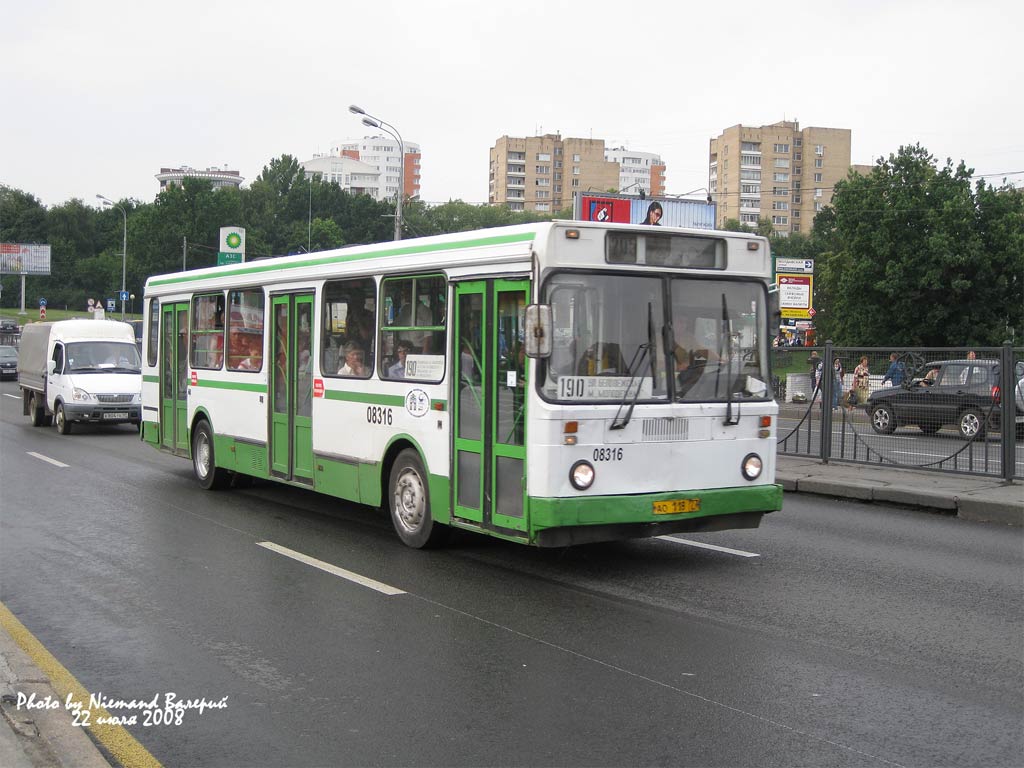 Moscow, LiAZ-5256.25 # 08316