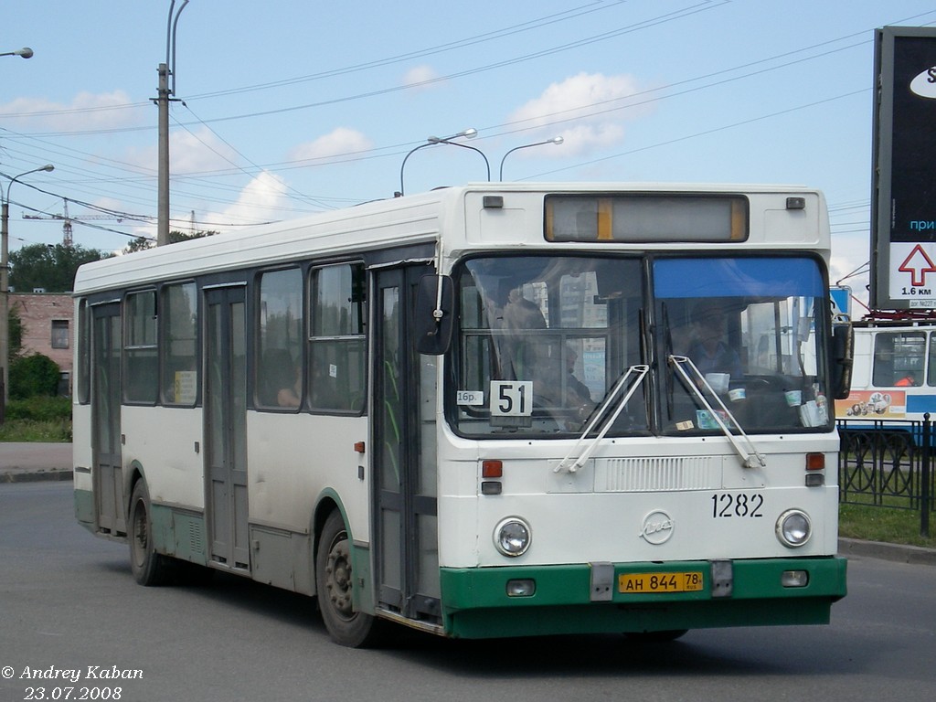 Санкт-Петербург, ЛиАЗ-5256.25 № 1282