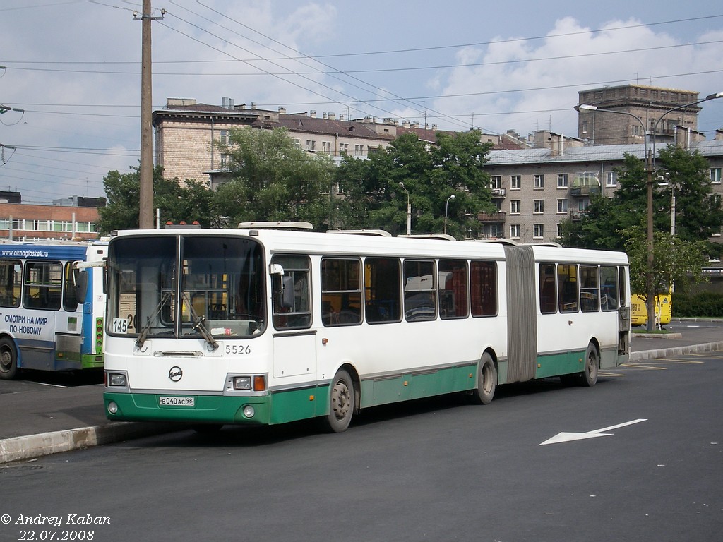 Санкт-Петербург, ЛиАЗ-6212.01 № 5526