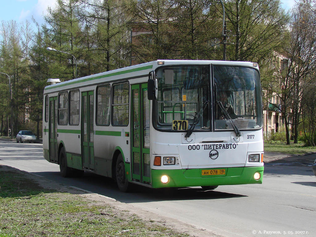 Санкт-Петербург, ЛиАЗ-5256.26 № 3177