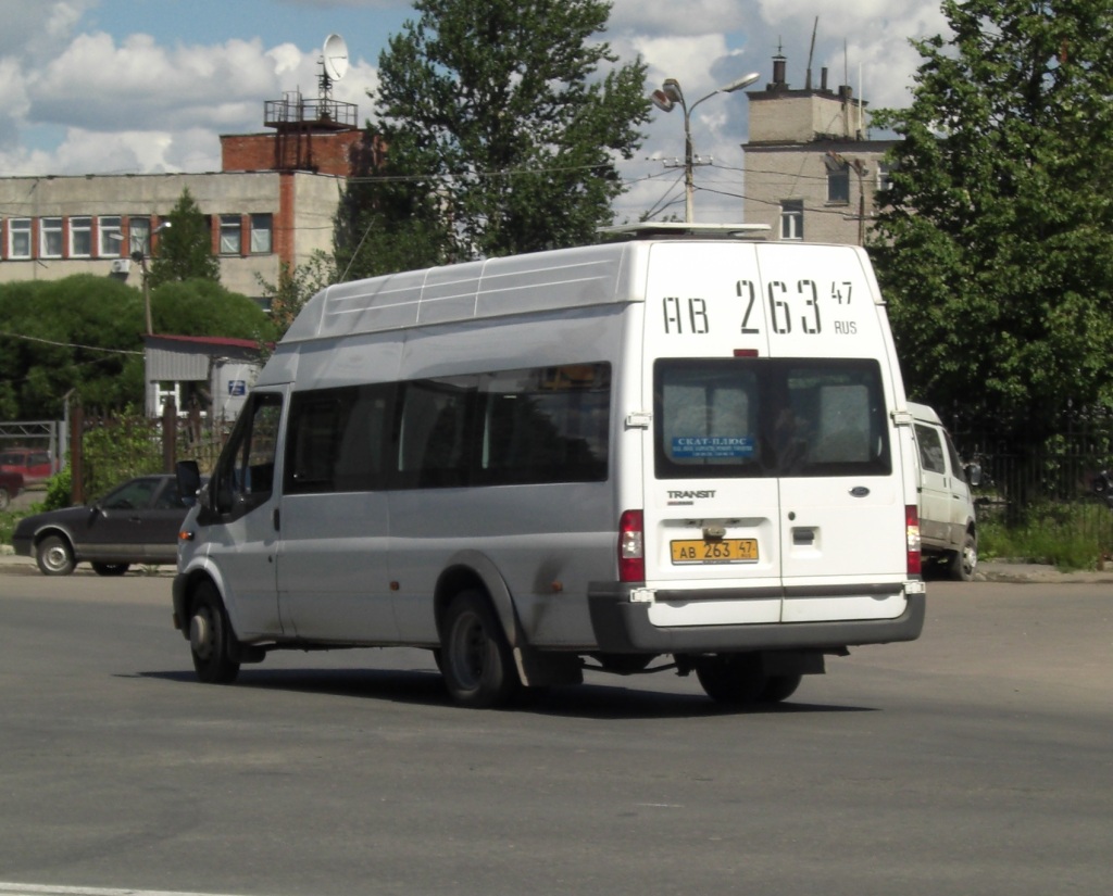 Ленинградская область, ГолАЗ-3030 (Ford Transit) № АВ 263 47