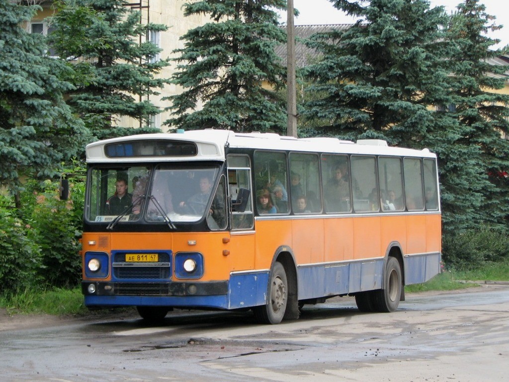 Ленинградская область, Den Oudsten (DAF MB200) № АЕ 811 47