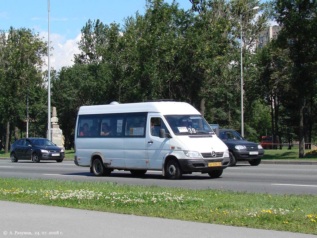 Санкт-Петербург, 904.663 (Mercedes-Benz Sprinter 413CDI) № АУ 536 78