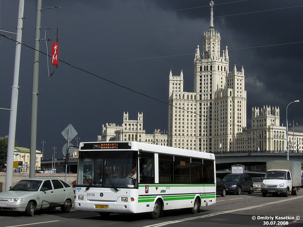 Москва, ПАЗ-3237-01 № 09116