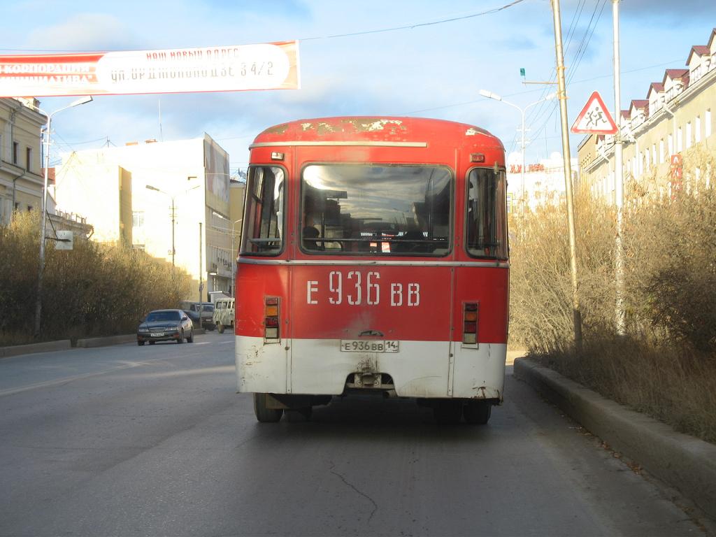 Саха (Якутия), ЛиАЗ-677М (ТоАЗ) № Е 936 ВВ 14