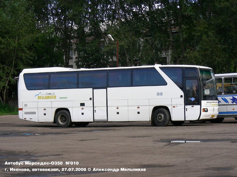 Вологодская область, Mercedes-Benz O350-15RHD Tourismo № 010