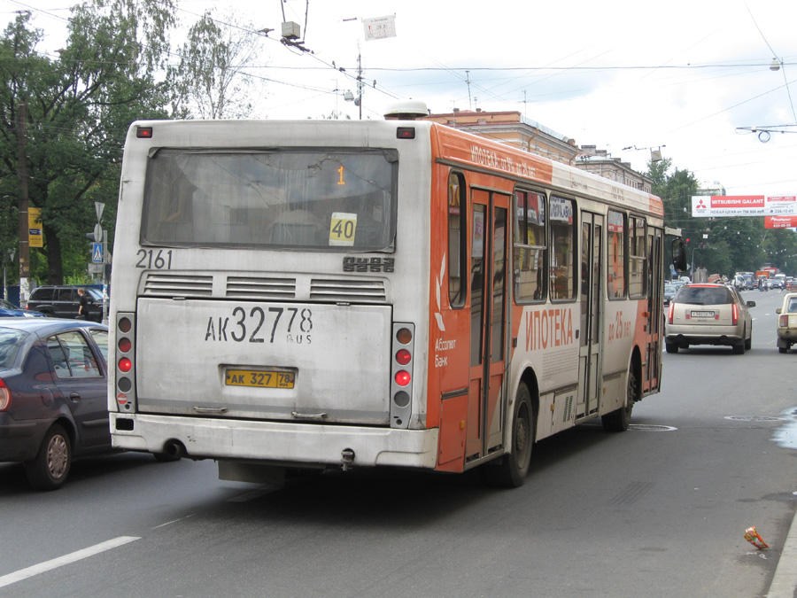 Санкт-Петербург, ЛиАЗ-5256.25 № 2161