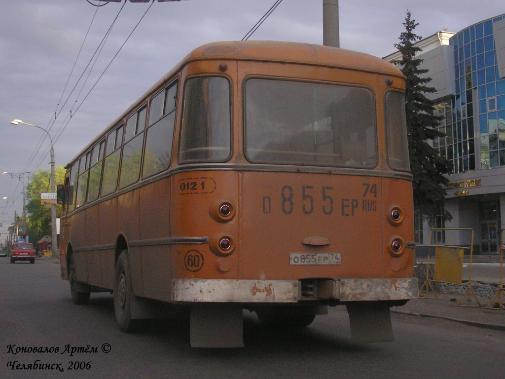 Челябинская область, ЛиАЗ-677 № 0121