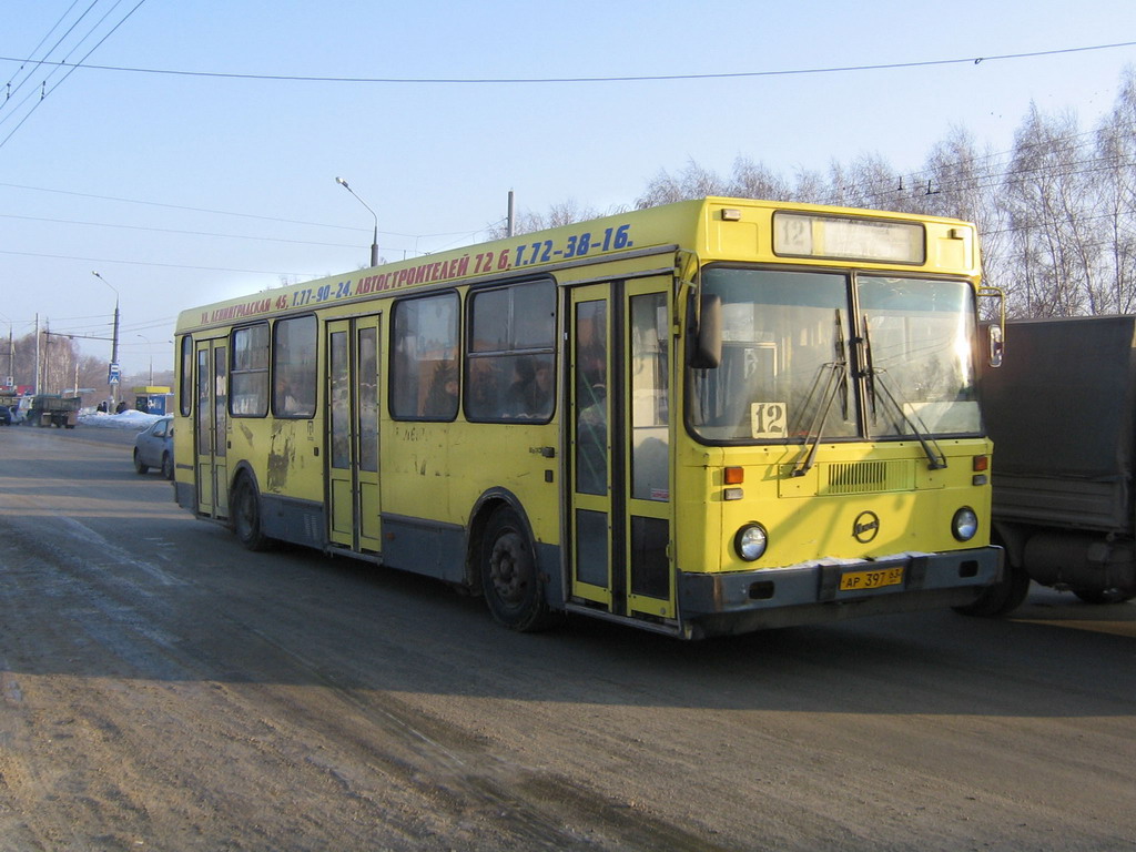 Самарская область, ЛиАЗ-5256.25 № АР 397 63