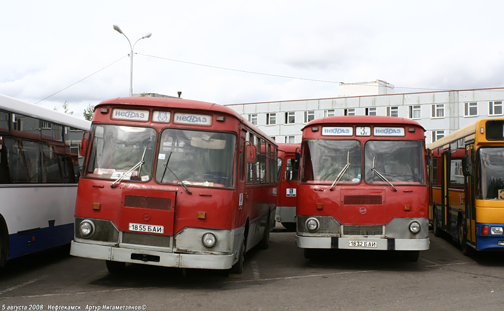 Башкортостан, ЛиАЗ-677М № 1855 БАИ; Башкортостан, ЛиАЗ-677М № 1832 БАИ