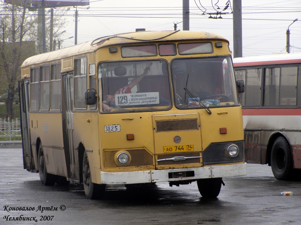 Челябинская область, ЛиАЗ-677М № 3825