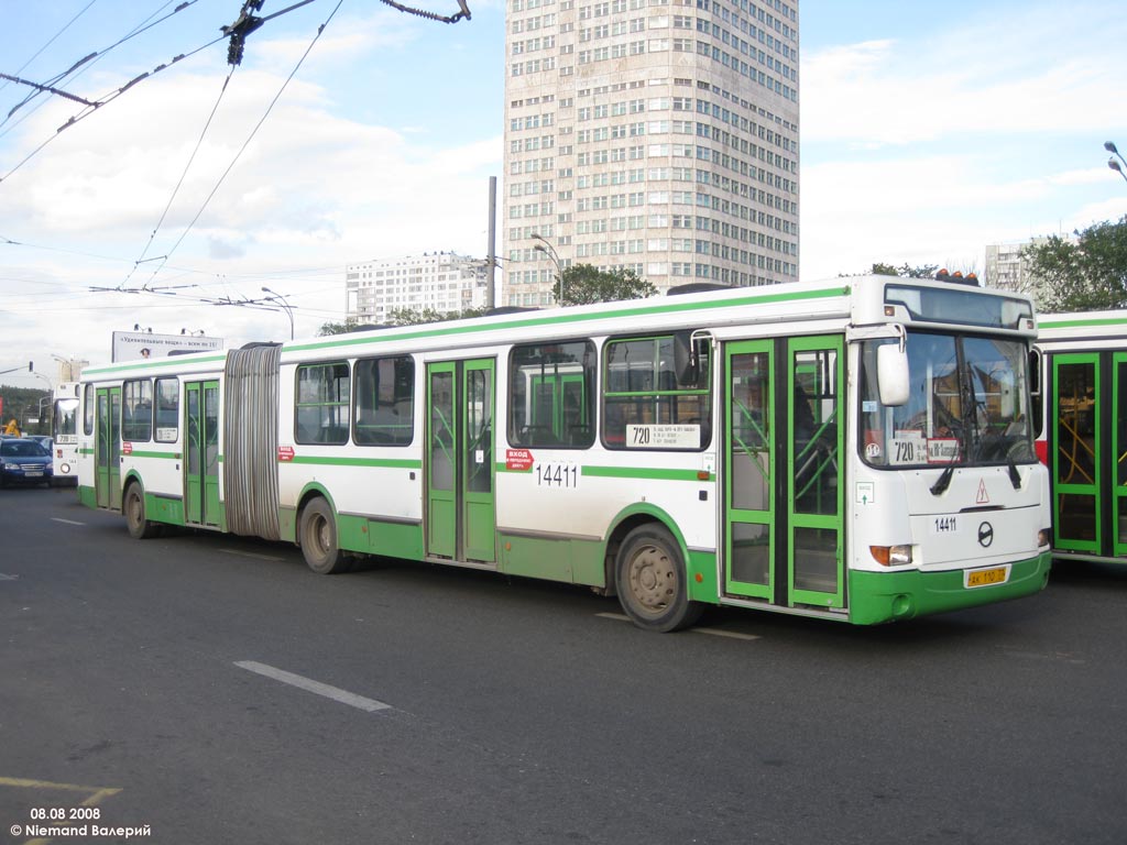 Москва, ЛиАЗ-6212.00 № 14411