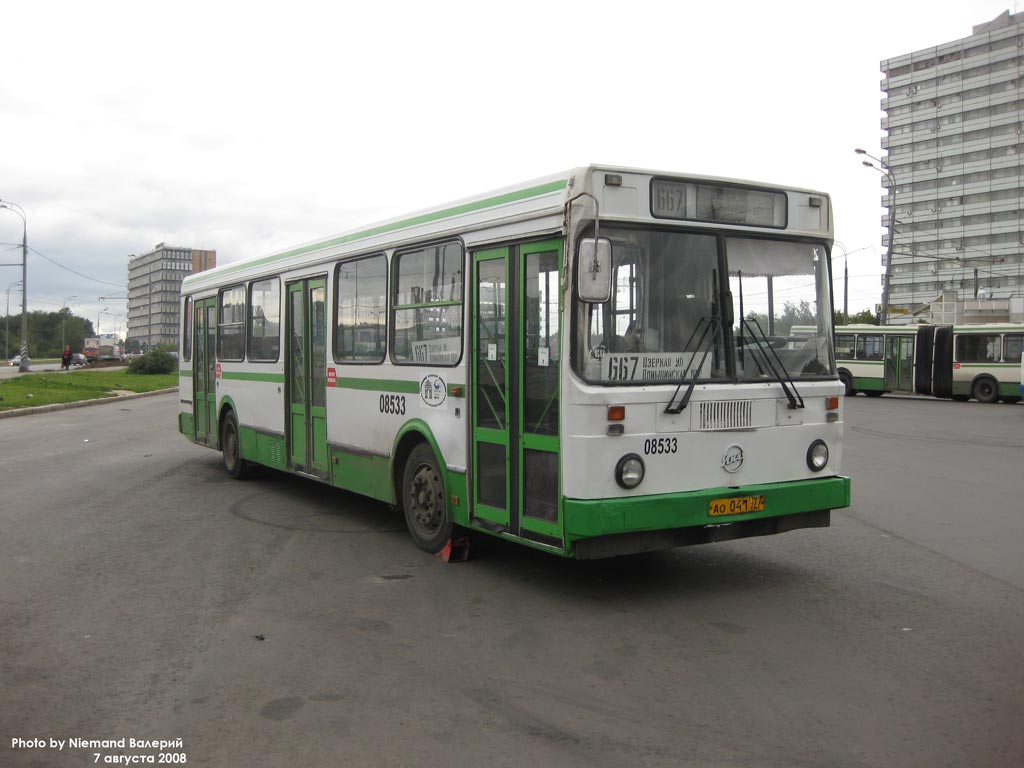 Moscow, LiAZ-5256.25 # 08533