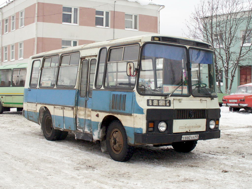 Кировская область, ПАЗ-3205 (00) № У 660 АА 43