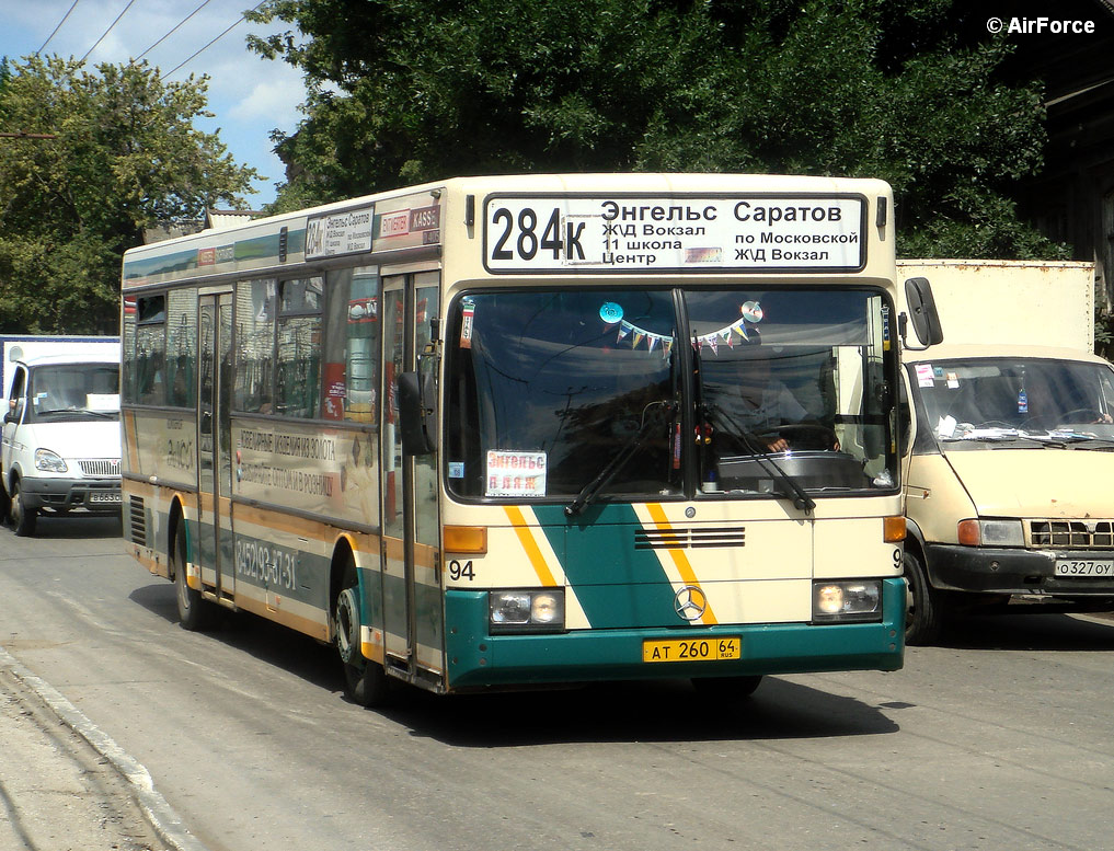 Саратовская область, Mercedes-Benz O405 № АТ 260 64