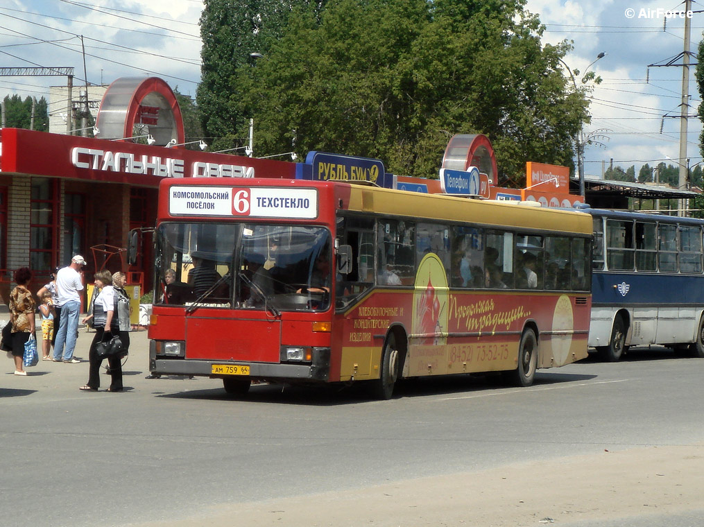 Саратовская область, Mercedes-Benz O405N № АМ 759 64