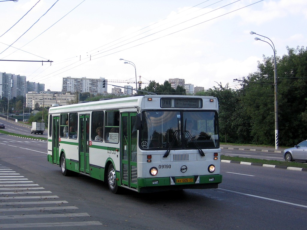 Москва, ЛиАЗ-5256.25 № 09190