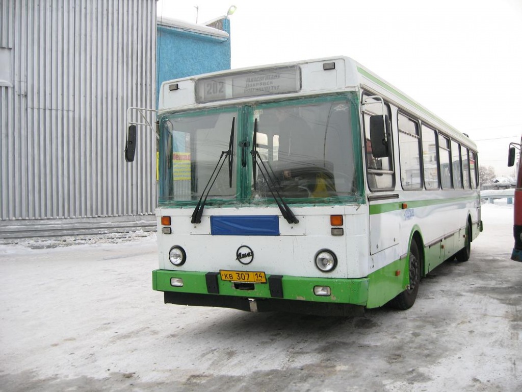 Jakutien Republik, LiAZ-5256.30-01 Nr. КВ 307 14