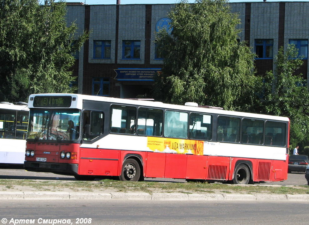 Восточно-Казахстанская область, Scania CN113CLB № F 483 SZM