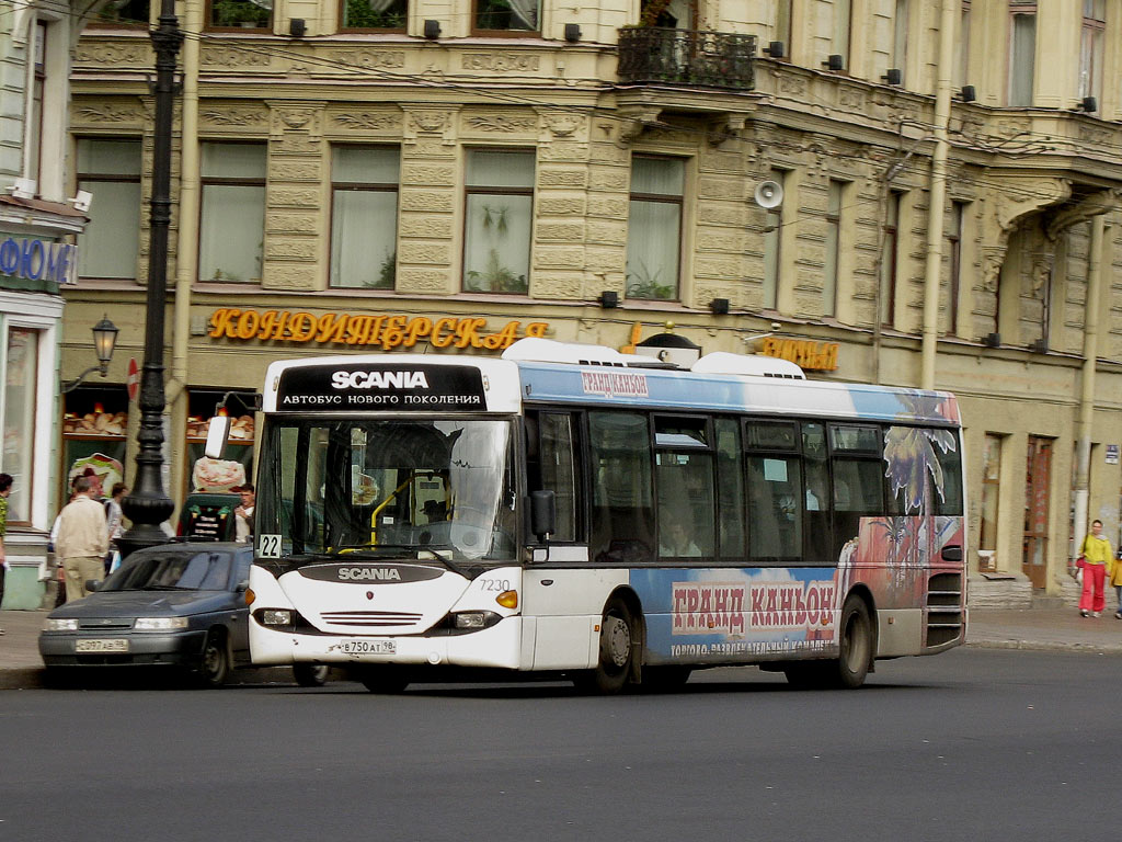 Санкт-Петербург, Scania OmniLink I (Скания-Питер) № 7230