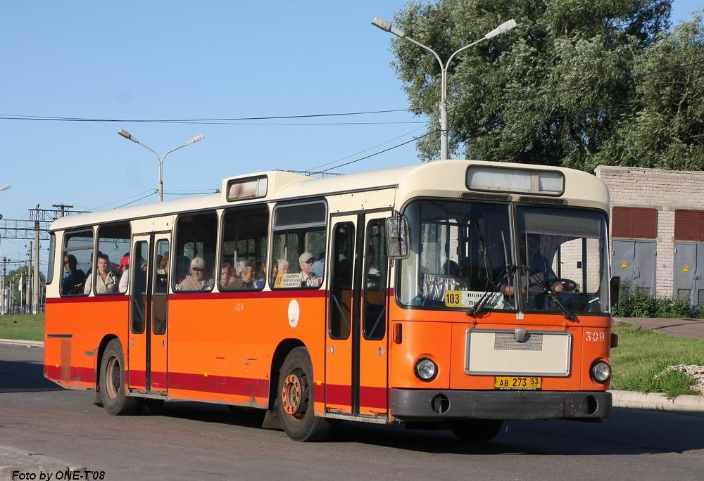 Новгородская область, MAN 192 SL200 № 309