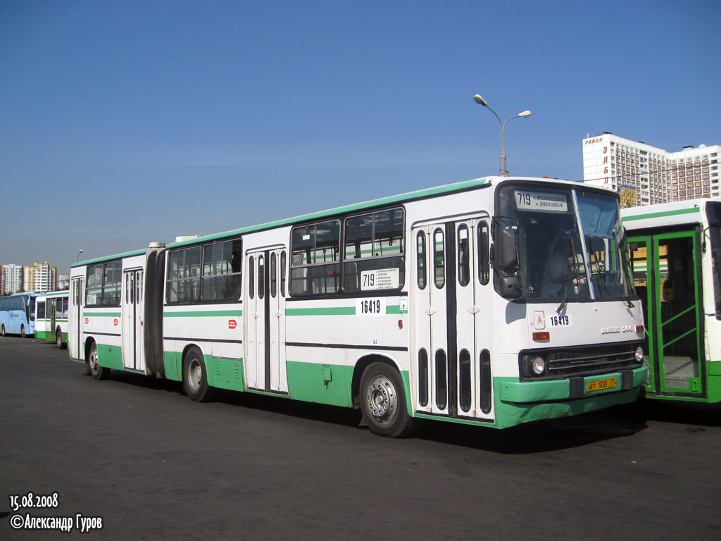 Москва, Ikarus 280.33M № 16419