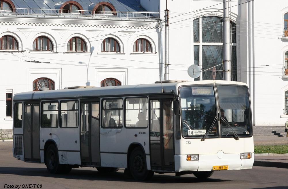 Новгородская область, Mercedes-Benz O345 № 433