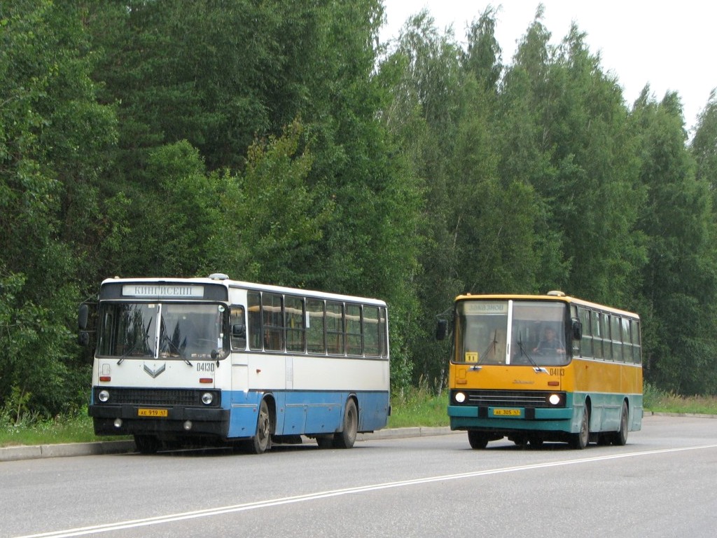 Ленинградская область, Ikarus 263.10 № 04130; Ленинградская область, Ikarus 260.50 № 04113