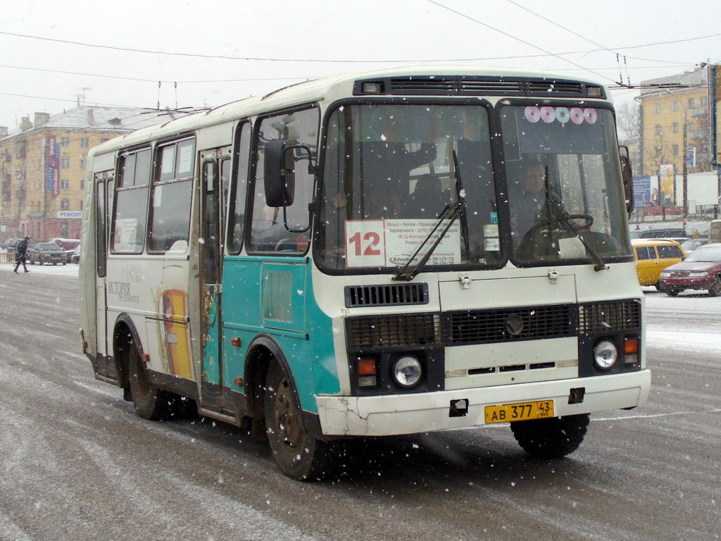 Кировская область, ПАЗ-32054 № АВ 377 43