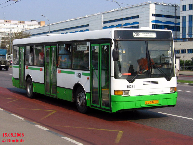 Москва, Ikarus 415.33 № 16361