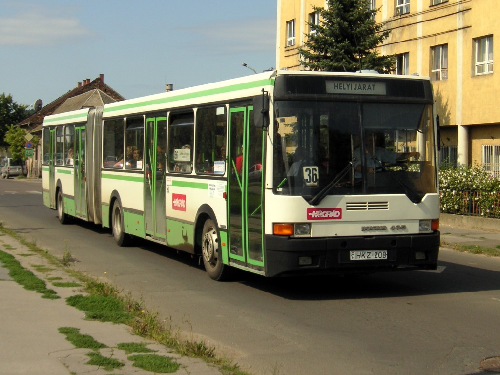 Венгрия, Ikarus 435.17 № HKZ-209 — Фото — Автобусный транспорт