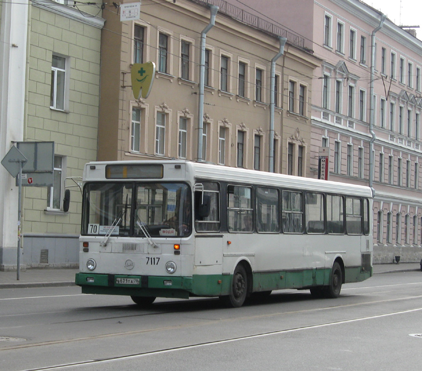 Санкт-Петербург, ЛиАЗ-5256.25 № 7117