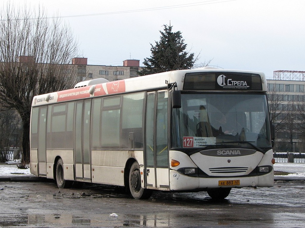 Ленинградская область, Scania OmniLink I (Скания-Питер) № АЕ 883 47