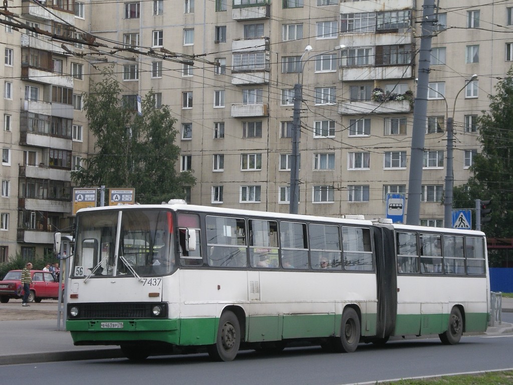 Санкт-Петербург, Ikarus 280.33O № 7437