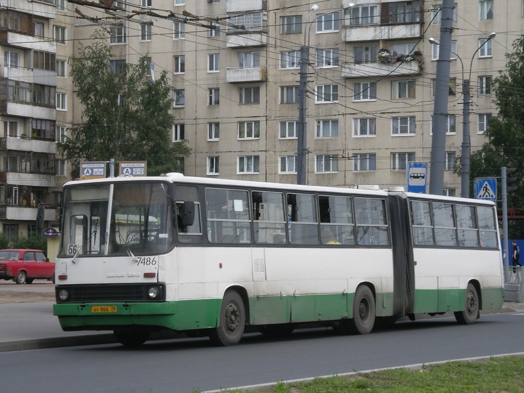 Санкт-Петербург, Ikarus 280.33O № 7486