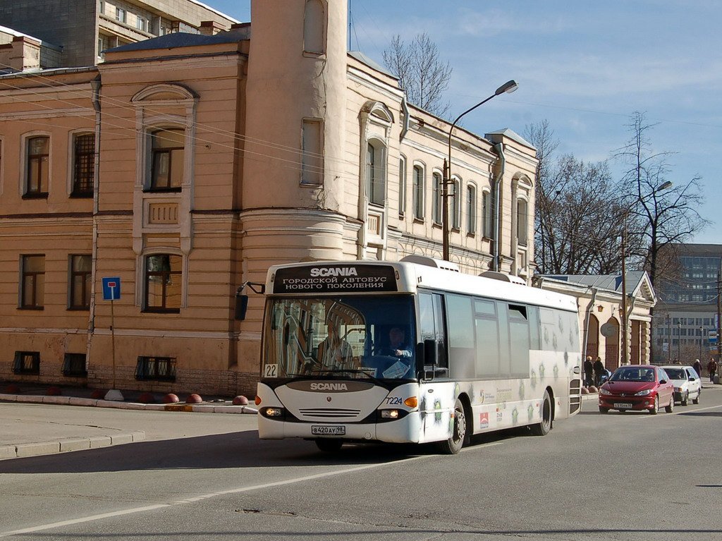 Санкт-Петербург, Scania OmniLink I (Скания-Питер) № 7224