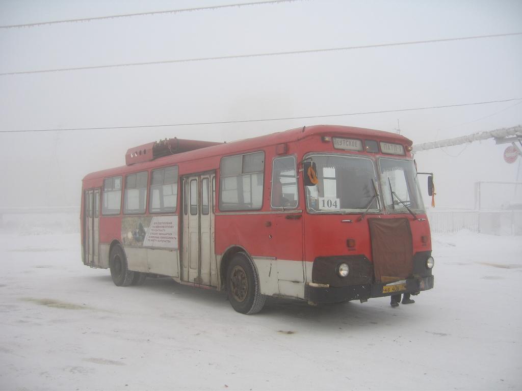 Sacha (Jakutsko), LiAZ-677M (ToAZ) č. КВ 406 14