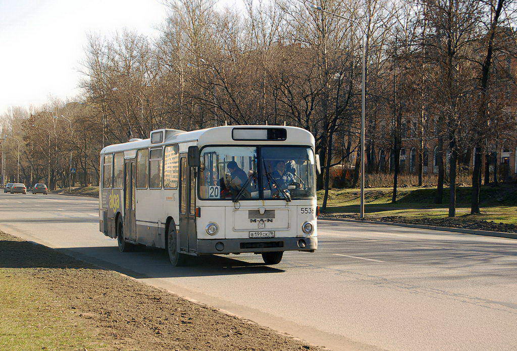 Санкт-Петербург, MAN 192 SL200 № 5536