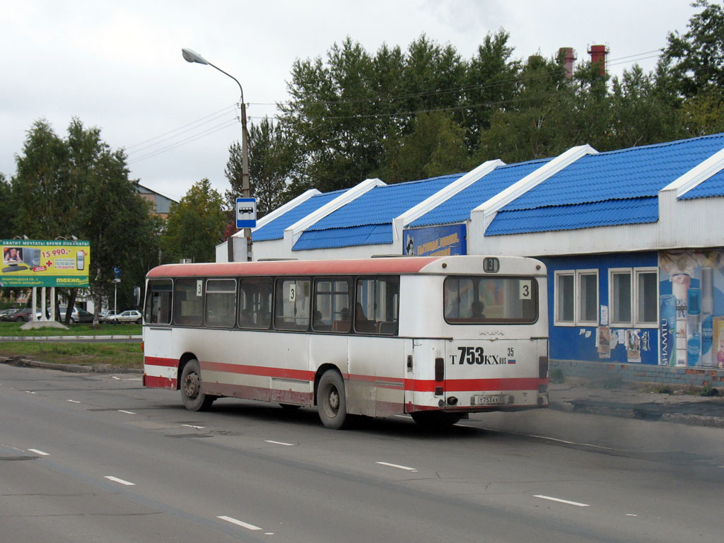 Вологодская область, MAN 192 SL200 № Т 753 КХ 35