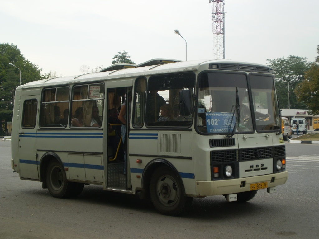 Kraj Stawropolski, PAZ-32053 Nr ЕВ 805 26