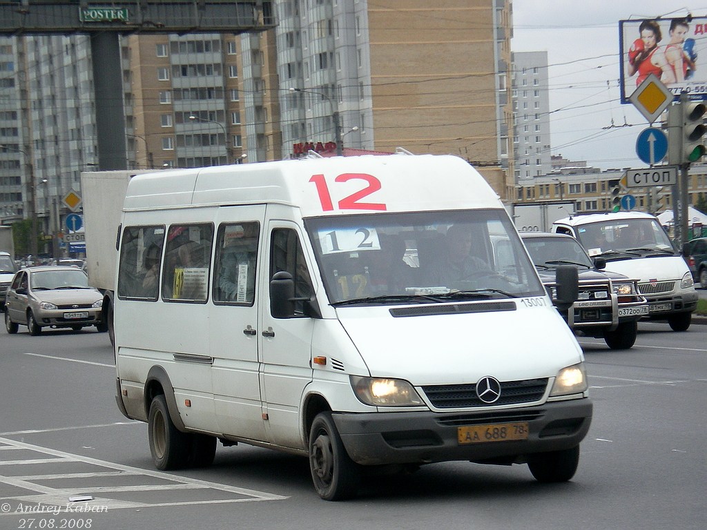 Санкт-Петербург, Mercedes-Benz Sprinter W904 408CDI № 13007