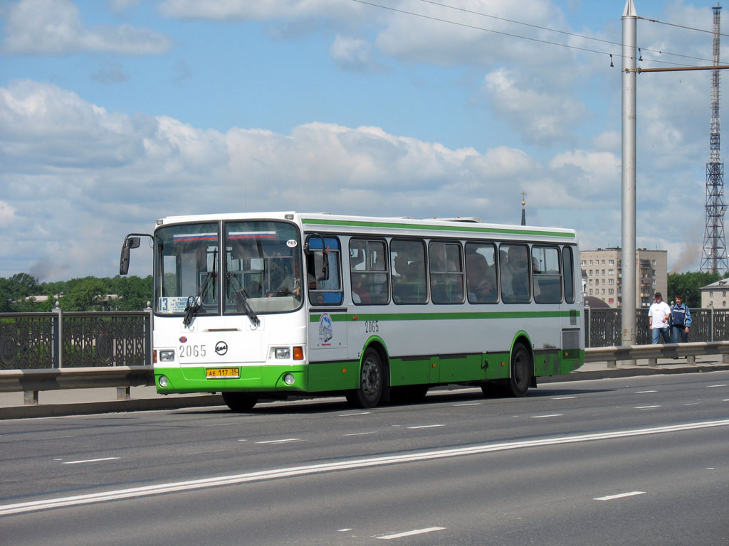 Вологодская область, ЛиАЗ-5256.25 № 2065