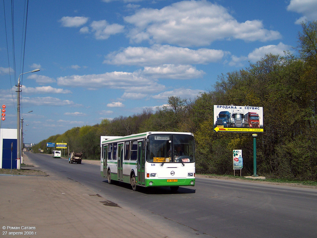 Тульская область, ЛиАЗ-5256.45 № 534