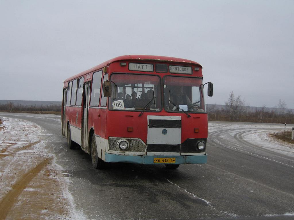 Саха (Якутия), ЛиАЗ-677М (ТоАЗ) № КВ 415 14