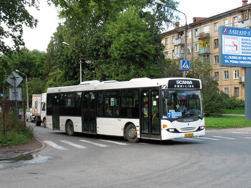 Вологодская область, Scania OmniLink I (Скания-Питер) № АВ 909 35