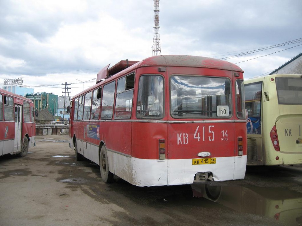 Саха (Якутия), ЛиАЗ-677М (ТоАЗ) № КВ 415 14