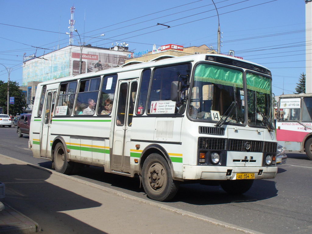 Кировская область, ПАЗ-4234 № АЕ 154 43