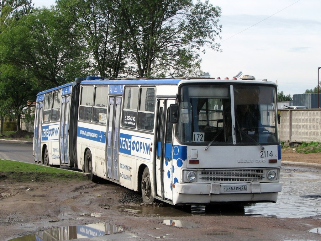 Санкт-Петербург, Ikarus 280.33O № 2114